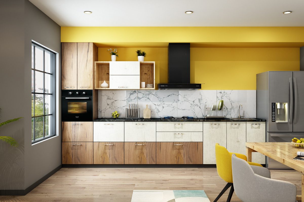 Python kitchen furniture prepared in the studio
