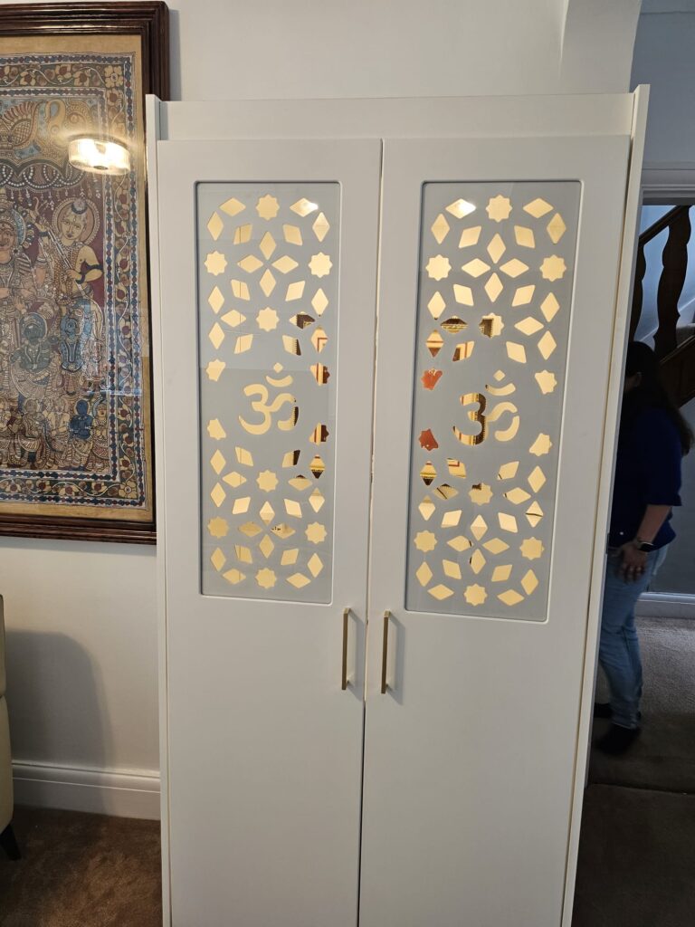 Prayer room cabinet by Python Kitchen